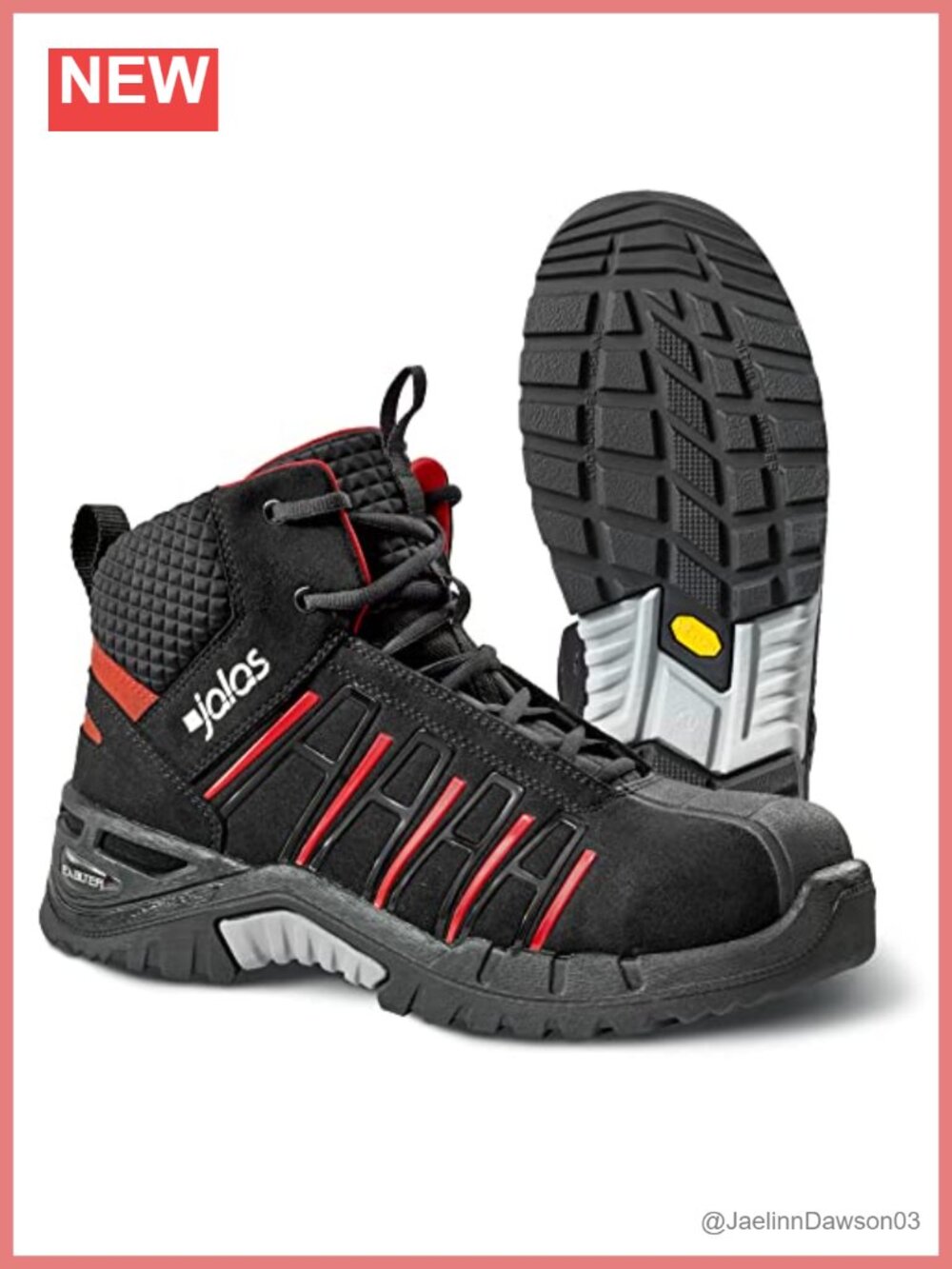 Jalas 9975 Exalter Safety Work Boots Aluminum Toecap Mid-Cut S3 SRC HRO